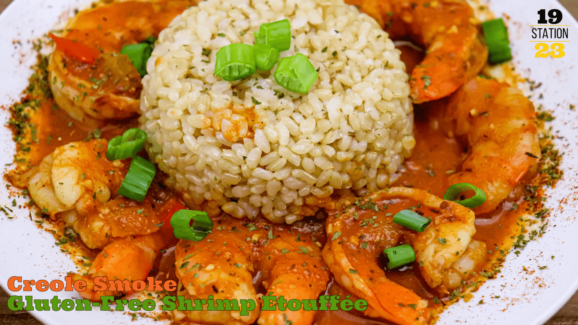 Gluten Free New Orleans Shrimp Etouffee - Station 1923