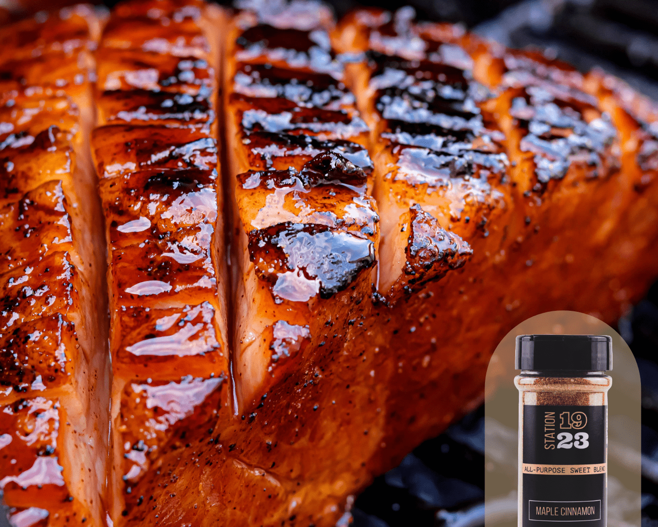 Holiday Double-Smoked Ham with Maple Bourbon Glaze - Station 1923