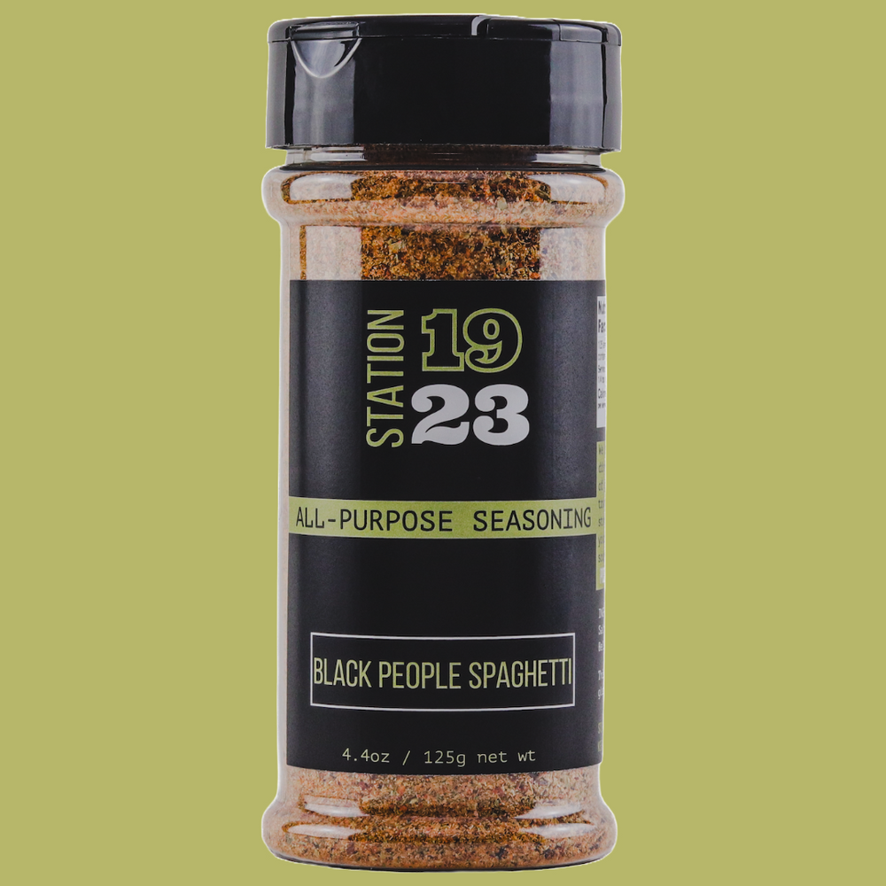 Black People Spaghetti Seasoning