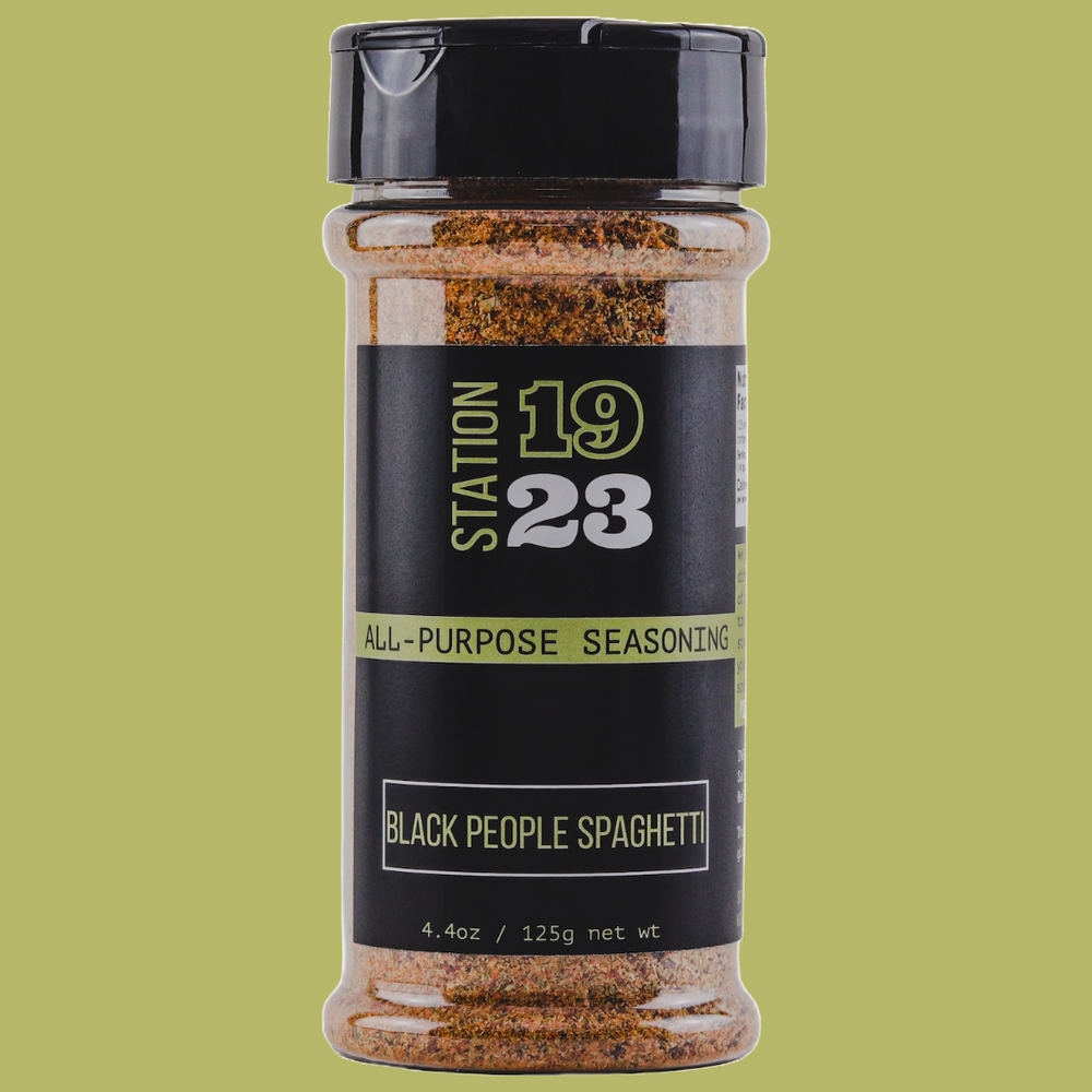 Black People Spaghetti Seasoning
