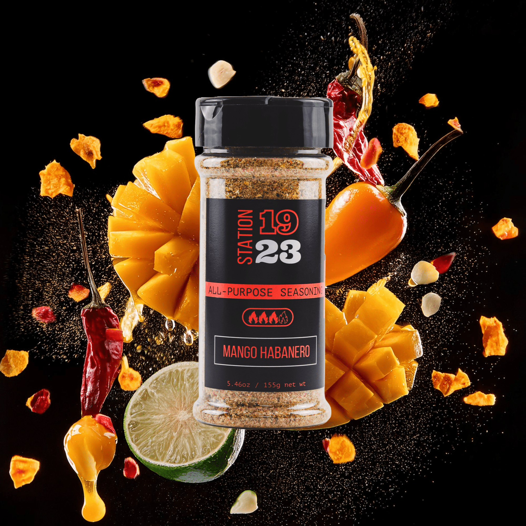 Mango Habanero All - Purpose Seasoning - Station 1923 - Seasoning